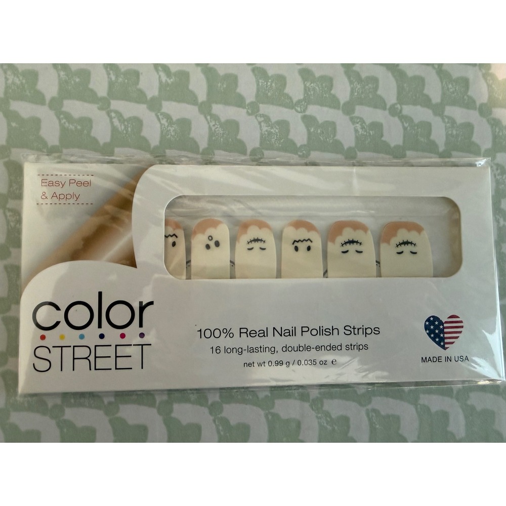 Color Street Retired Halloween Ghostess W/The Mostest & Feeling fab-boo-lous Set